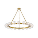 Fredrick Ramond FR30525 Coco 18-lt 44" LED Chandelier