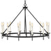 Hinkley 47476 Copley 12-lt 36" LED Chandelier - Black