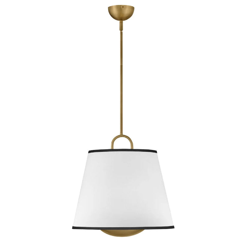 Hinkley 47517 Sonia 3-lt 18" LED Pendant - Off-White