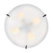 Hinkley 47573 Halle 4-lt 20" LED Semi-Flush Mount - Black