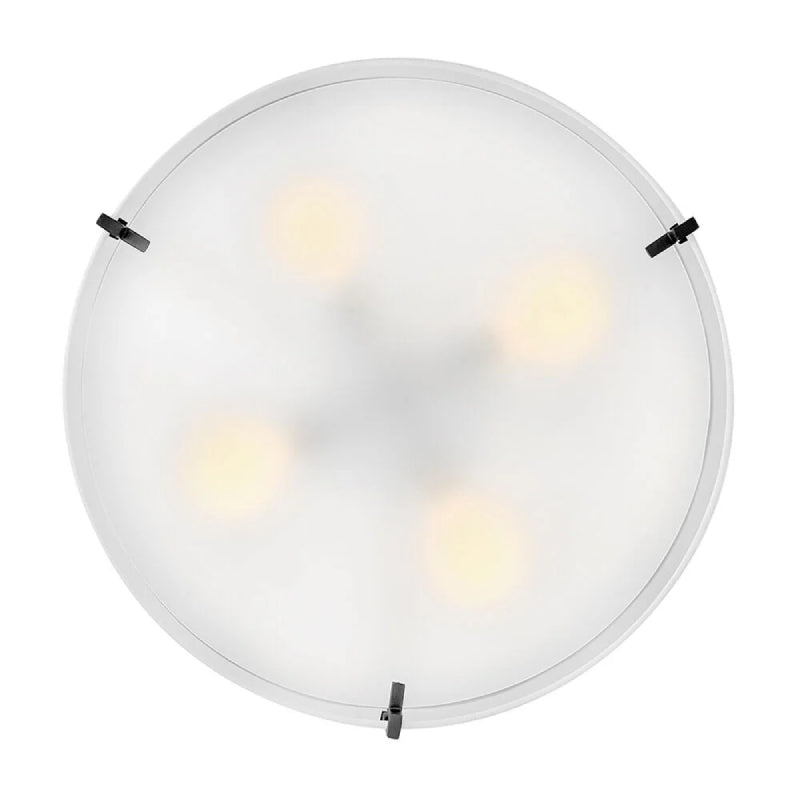 Hinkley 47573 Halle 4-lt 20" LED Semi-Flush Mount - Black