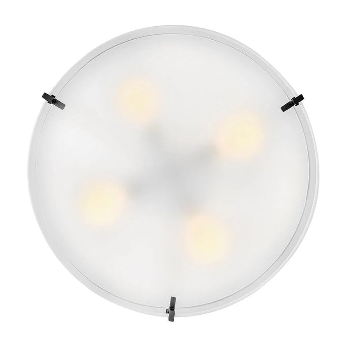 Hinkley 47573 Halle 4-lt 20" LED Semi-Flush Mount - Black
