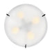 Hinkley 47573 Halle 4-lt 20" LED Semi-Flush Mount - Black