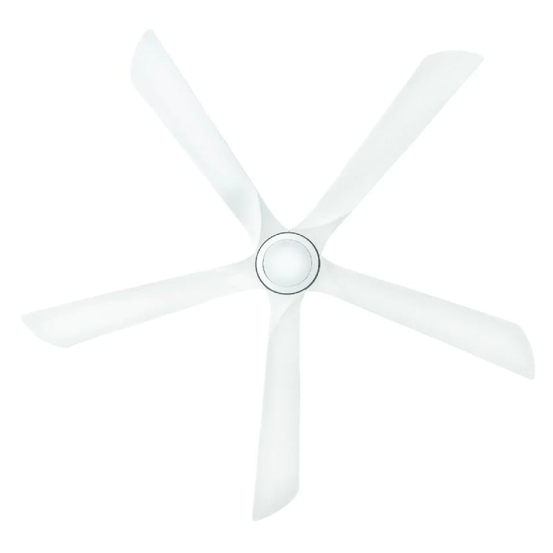 Hinkley 907358 Layton 58" Smart Ceiling Fan with LED Light Kit - Matte White
