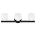 Hinkley 57023 Mae 3-lt 24" LED Vanity - Black