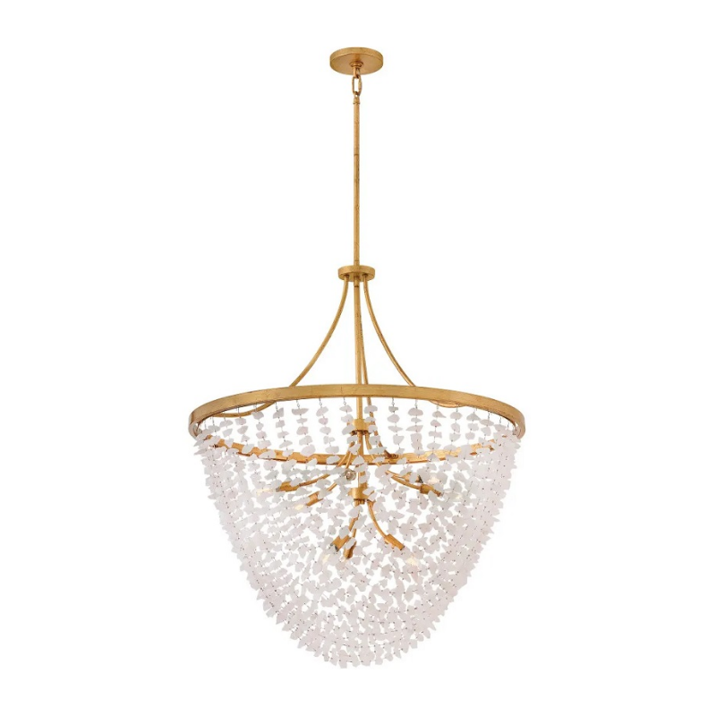 Fredrick Ramond FR41595 Myra 9-lt 35" LED Chandelier