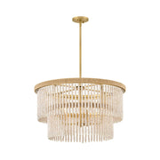 Hinkley 48604 Indra 5-lt 28" LED Chandelier