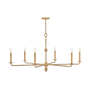 Hinkley 48628 Ansel 6-lt 46" LED Chandelier