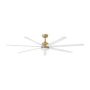 Hinkley 910672 Current 72" Smart Ceiling Fan with LED Light Kit - Heritage Brass