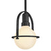 Hinkley 53771 Somerset 1-lt 6" LED Semi-Flush Mount - Black