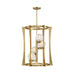 Savoy House 3-1018-4 Darien 4-lt 23" Pendant - Warm Brass