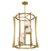 Savoy House 3-1018-4 Darien 4-lt 23" Pendant - Warm Brass