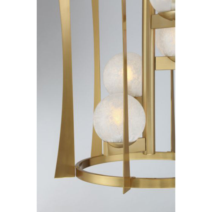 Savoy House 3-1018-4 Darien 4-lt 23" Pendant - Warm Brass