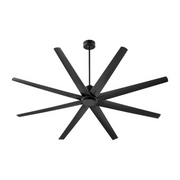 Oxygen 3-108 Fleet 72" Ceiling Fan - Black/Black