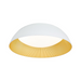 Oxygen 3-206 Lucci 1-lt 18" LED Ceiling Mount, CCT Selectable - White