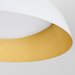 Oxygen 3-206 Lucci 1-lt 18" LED Ceiling Mount, CCT Selectable