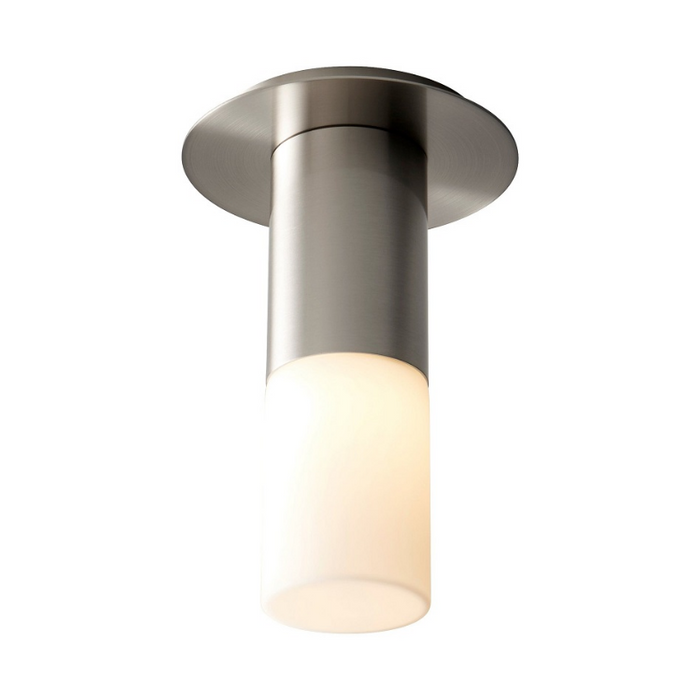 Oxygen 3-308 Pilar 1-lt 3" LED Ceiling Mount - Satin Nickel/Glass