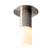 Oxygen 3-308 Pilar 1-lt 3" LED Ceiling Mount - Satin Nickel/Acrylic