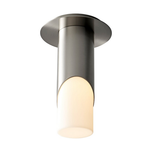 Oxygen 3-353 Ellipse 1-lt 3" LED Ceiling Mount - Satin Nickel/Acrylic