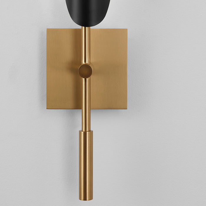 Oxygen 3-405 Pivot 1-lt 243" Tall Wall Sconce, CCT Selectable