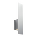 Oxygen 3-504 Reflex 2-lt 20" Tall LED Wall Sconce - Polished Chrome