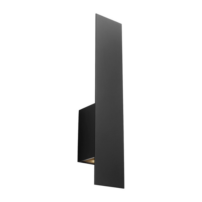 Oxygen 3-504 Reflex 2-lt 20" Tall LED Wall Sconce - Black