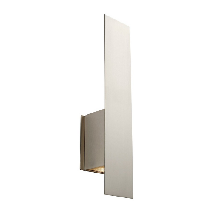Oxygen 3-504 Reflex 2-lt 20" Tall LED Wall Sconce - Satin Nickel