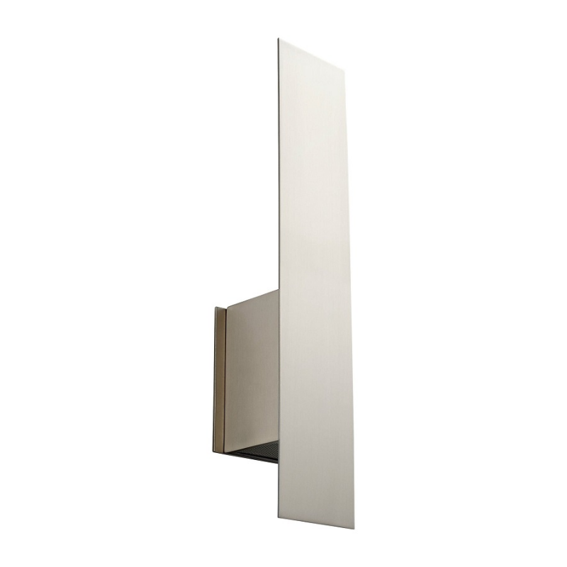 Oxygen 3-504 Reflex 2-lt 20" Tall LED Wall Sconce - Satin Nickel