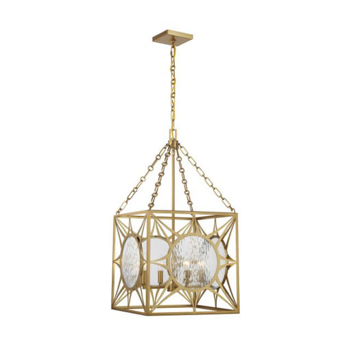 Savoy House 3-5063-4 Balfour 4-lt 17" Pendant - Warm Brass