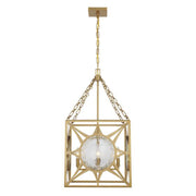Savoy House 3-5063-4 Balfour 4-lt 17" Pendant - Warm Brass