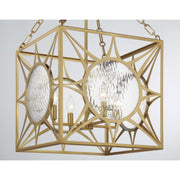 Savoy House 3-5063-4 Balfour 4-lt 17" Pendant - Warm Brass