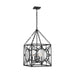 Savoy House 3-5063-4 Balfour 4-lt 17" Pendant - Matte Black