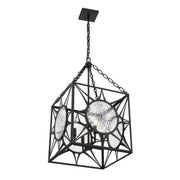 Savoy House 3-5063-4 Balfour 4-lt 17" Pendant - Matte Black