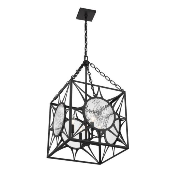 Savoy House 3-5063-4 Balfour 4-lt 17" Pendant - Matte Black