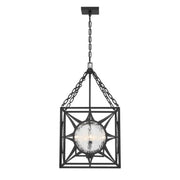 Savoy House 3-5063-4 Balfour 4-lt 17" Pendant - Matte Black