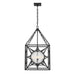 Savoy House 3-5063-4 Balfour 4-lt 17" Pendant - Matte Black