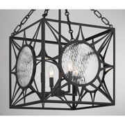 Savoy House 3-5063-4 Balfour 4-lt 17" Pendant - Matte Black