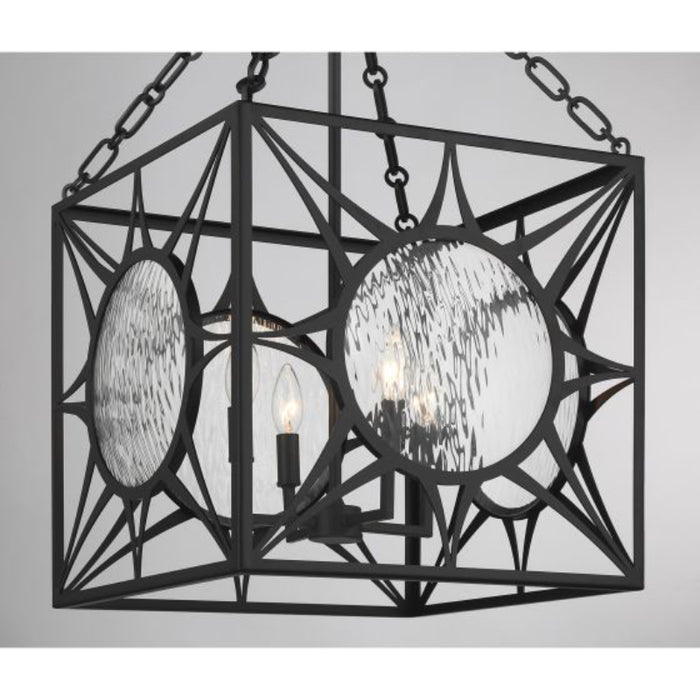 Savoy House 3-5063-4 Balfour 4-lt 17" Pendant - Matte Black