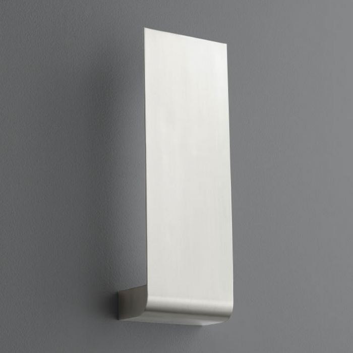 Oxygen 3-515 Halo 1-lt 18" Tall LED Wall Sconce - Satin Nickel