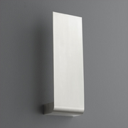 Oxygen 3-515 Halo 1-lt 18" Tall LED Wall Sconce - Satin Nickel