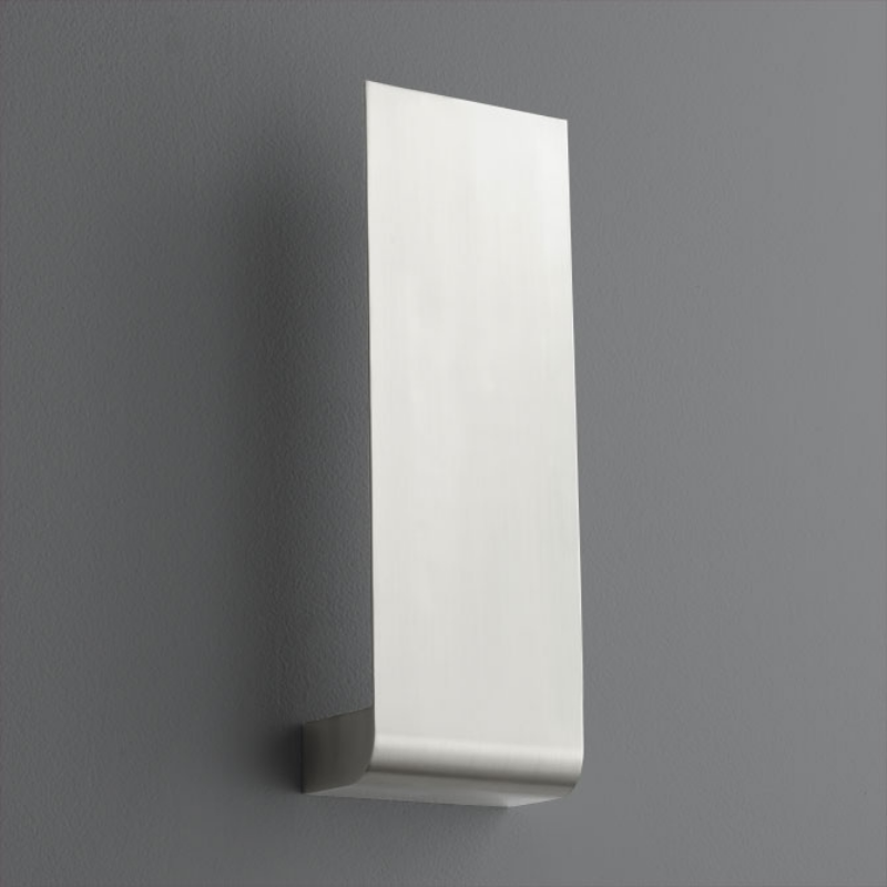 Oxygen 3-515 Halo 1-lt 18" Tall LED Wall Sconce - Satin Nickel