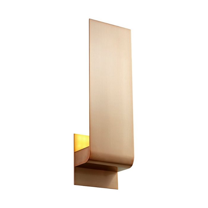 Oxygen 3-515 Halo 1-lt 18" Tall LED Wall Sconce - Satin Copper