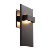 Oxygen 3-527 Vela 2-lt 12" Tall LED Wall Sconce - Oiled Bronze