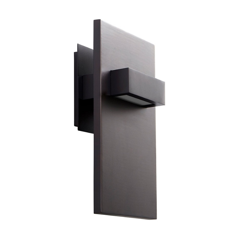 Oxygen 3-527 Vela 2-lt 12" Tall LED Wall Sconce - Oiled Bronze