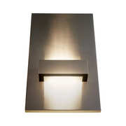 Oxygen 3-527 Vela 2-lt 12" Tall LED Wall Sconce - Satin Nickel
