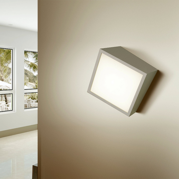 Oxygen 3-530 Zeta 1-lt 8" Tall LED Wall Sconce