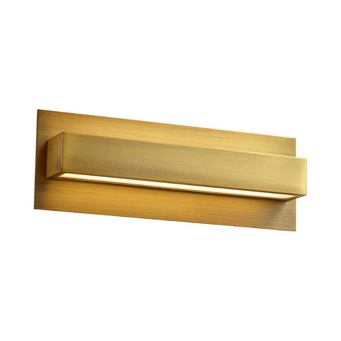 Oxygen 3-532 Alcor 1-lt 13" LED Wall Sconce - Aged Brass