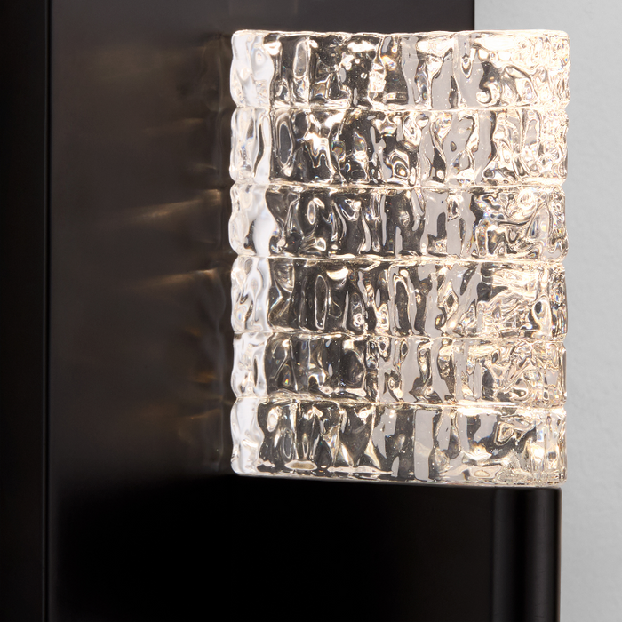 Oxygen 3-550 Gamma 1-lt 8" Tall LED Wall Light, CCT Selectable