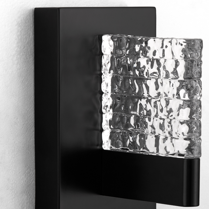 Oxygen 3-550 Gamma 1-lt 8" Tall LED Wall Light, CCT Selectable