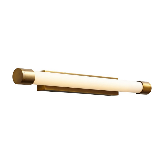 Oxygen 3-557 Zenith II 1-lt 24" LED Vanity - Aged Brass